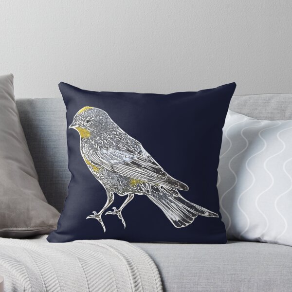 Item preview, Yellow Rumped Warbler White Alternate Design  designed and sold by designsasstultd.