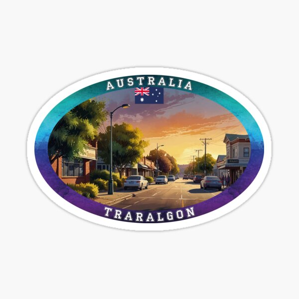 Item preview, Traralgon Australia Travel designed and sold by Thistle-TShop.