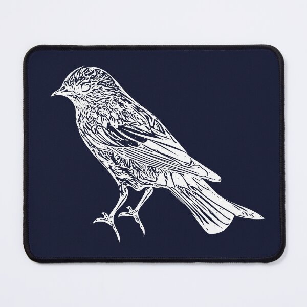 Item preview, Yellow Rumped Warbler White Design  designed and sold by designsasstultd.