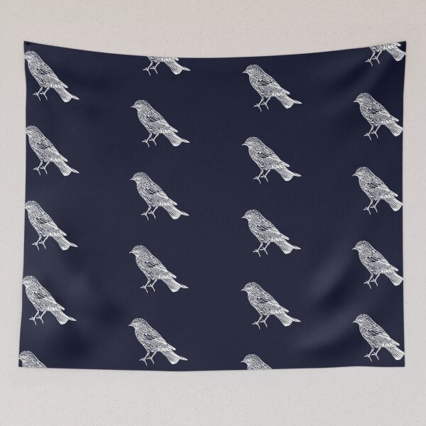 Item preview, Yellow Rumped Warbler White Design  designed and sold by designsasstultd.
