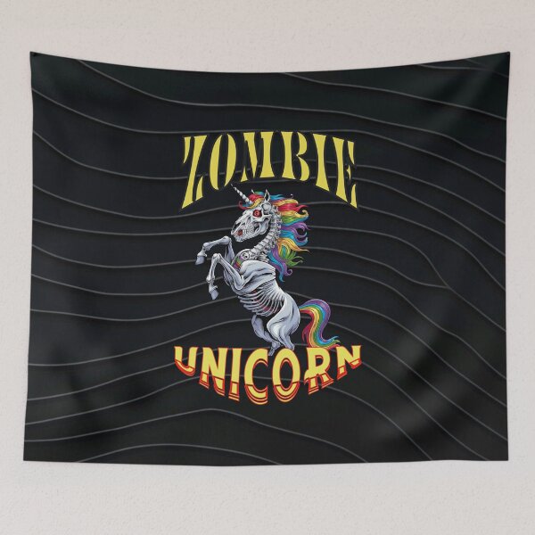 Item preview, Zombie Unicorn designed and sold by DD Fish.