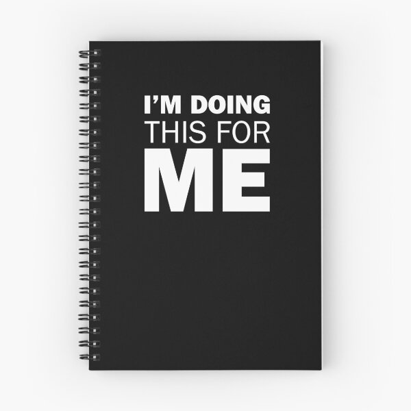 Item preview, "I'm doing this for me" Motivational positive message designed and sold by ArystDesign.