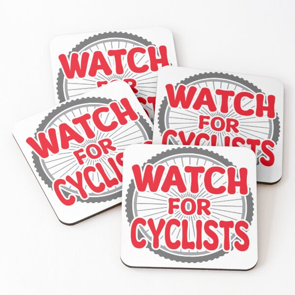 Item preview, Watch For Cyclists  designed and sold by PurpleCowStudio.