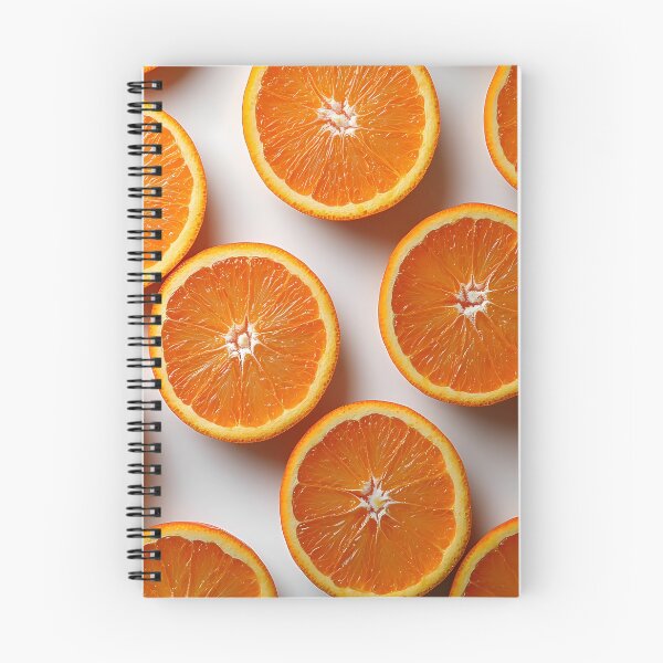 Item preview, Orange slices spread out on a white background designed and sold by TJprint.