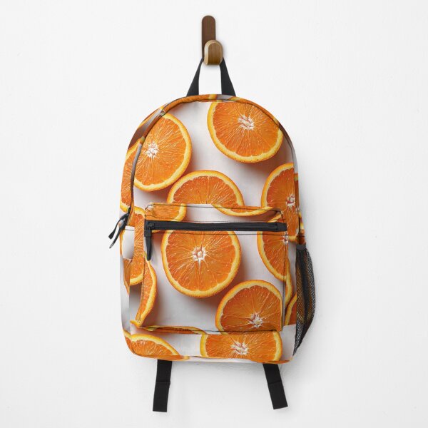 Item preview, Orange slices spread out on a white background designed and sold by TJprint.