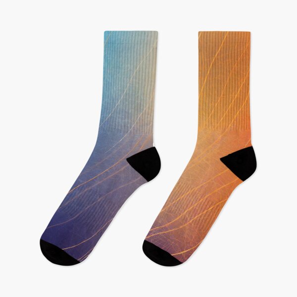 Item preview, A design of smoky fogy blue, orange square grunge texture background. designed and sold by HEMRO.
