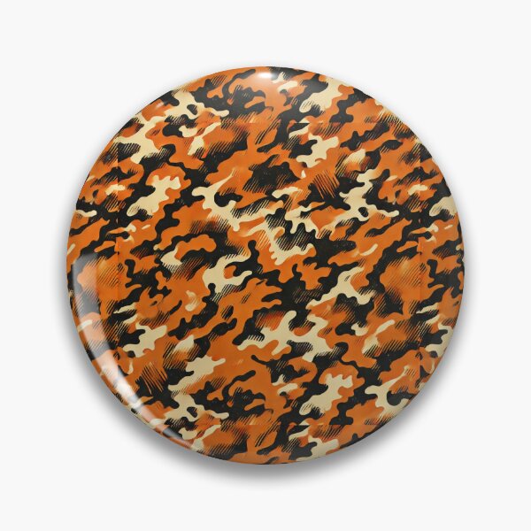 Item preview, Wild Flame Orange Urban Camouflage designed and sold by Meta2Physical.