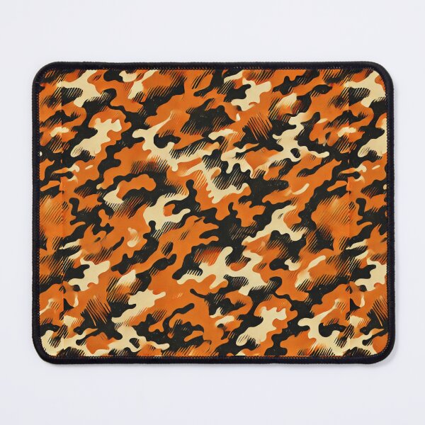 Item preview, Wild Flame Orange Urban Camouflage designed and sold by Meta2Physical.