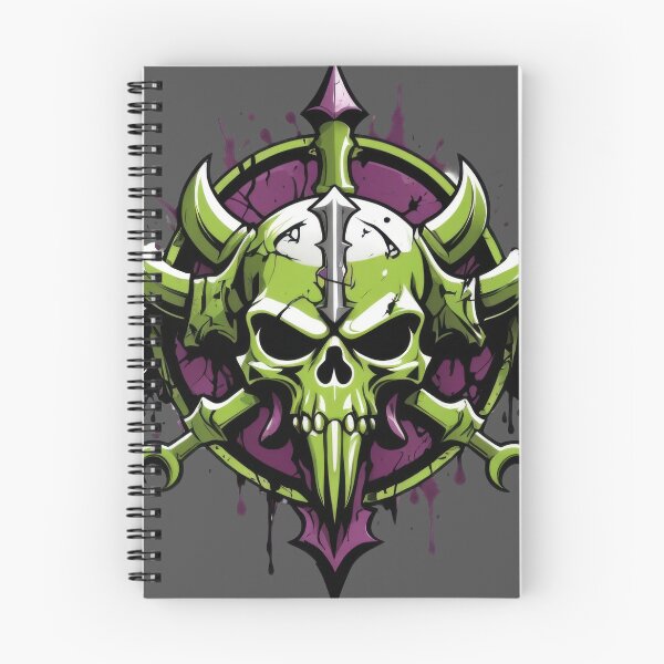Item preview, Nurgle Skull Emblem designed and sold by dustcrawler.