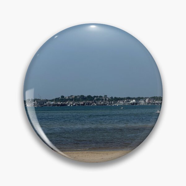 Item preview, Scenic Provincetown Coastline with Blue Waters and City View designed and sold by MMVisualArts.