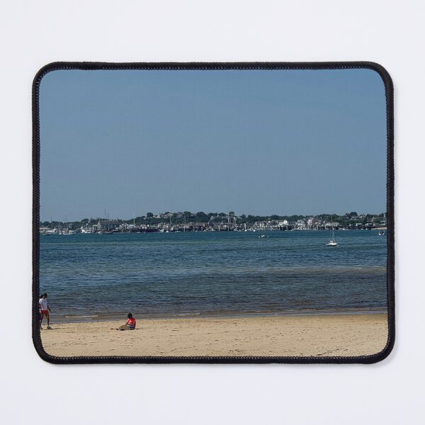 Item preview, Scenic Provincetown Coastline with Blue Waters and City View designed and sold by MMVisualArts.