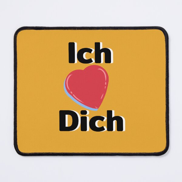 Item preview, Ich liebe Dich Heart Quote designed and sold by Wish Design.