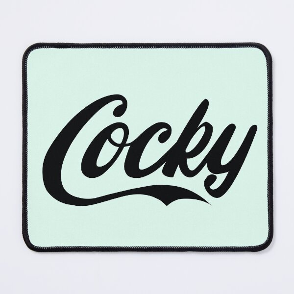 Item preview, Cocky in black designed and sold by gayishdesign.