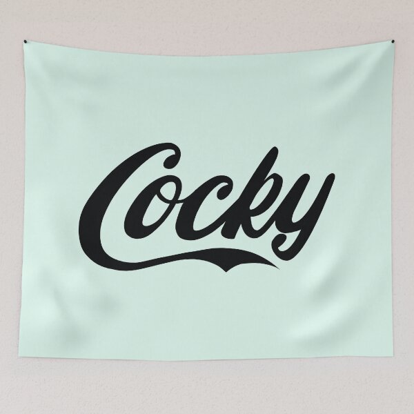Item preview, Cocky in black designed and sold by gayishdesign.