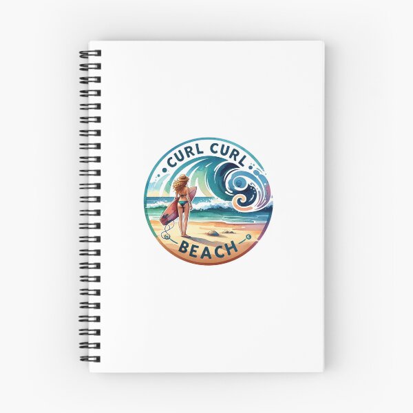 Item preview, Curl Curl Beach Lady Surfer designed and sold by NB-ArtHouse.