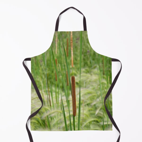 Item preview, Southern Cattail Growing in Foxtail Grass designed and sold by The Botanical Jason.