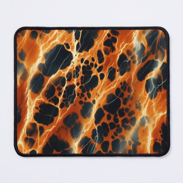 Item preview, Trendy Tortoiseshell Snow Leopard Print Marble Amber Pattern designed and sold by Geek Updated.