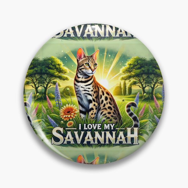 Item preview, I Love My Savannah – A Wild Beauty designed and sold by Meta2Physical.