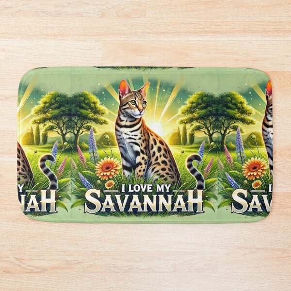 Item preview, I Love My Savannah – A Wild Beauty designed and sold by Meta2Physical.