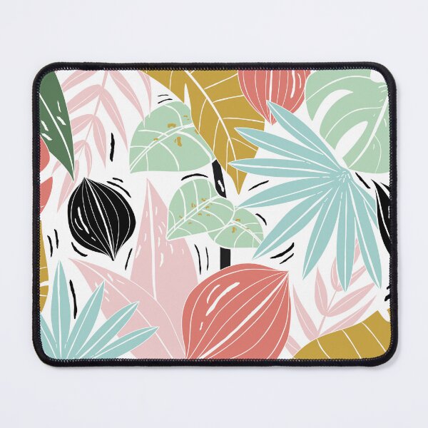 Item preview, colorful tropical leaves pattern. designed and sold by Kanchan1987.