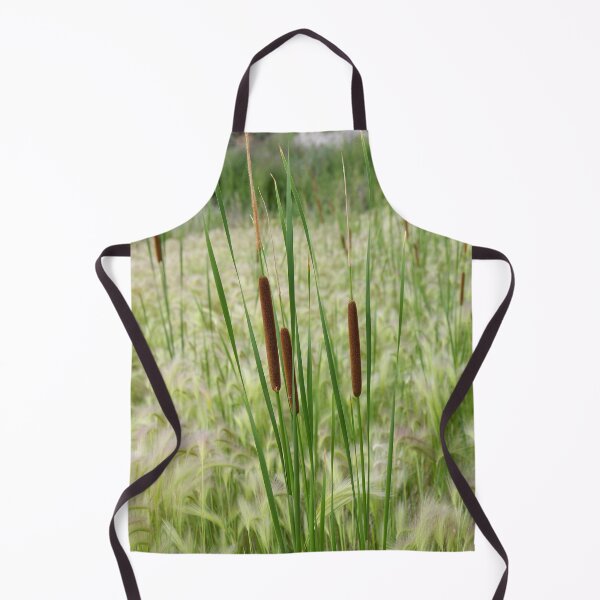 Item preview, Southern Cattail Growing in Foxtail Grass designed and sold by The Botanical Jason.