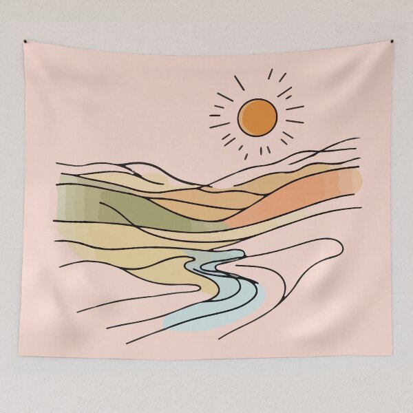 Item preview, Nature one line art designed and sold by Onelineartt.