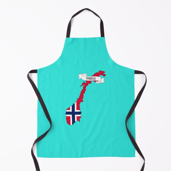 Item preview, Norway flag map designed and sold by visual adventures.