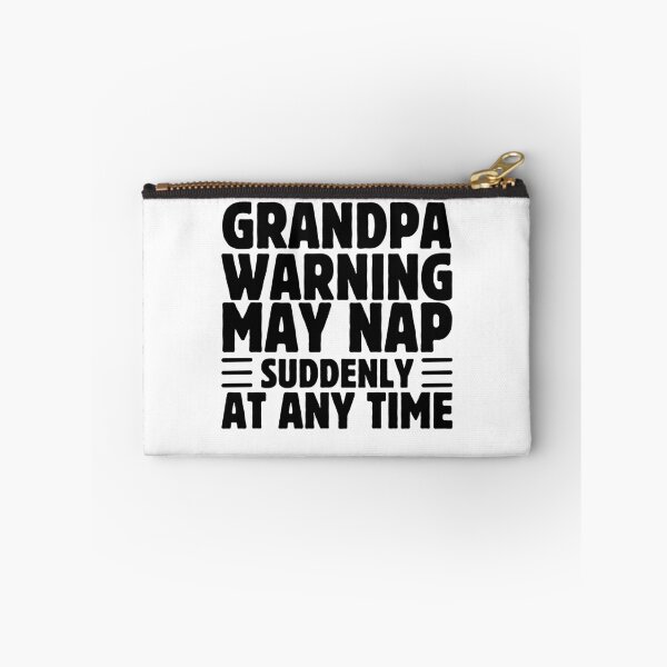 Item preview, Funny Grandpa Warning May Nap at Any Time Grandfather Humor designed and sold by MouDantArts.