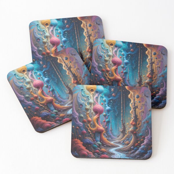Item preview, Fantastical Worlds Beyond Imagination Landscapes Surreal Art Magic designed and sold by ART ATTACK ZONE.