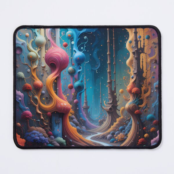 Item preview, Fantastical Worlds Beyond Imagination Landscapes Surreal Art Magic designed and sold by ART ATTACK ZONE.