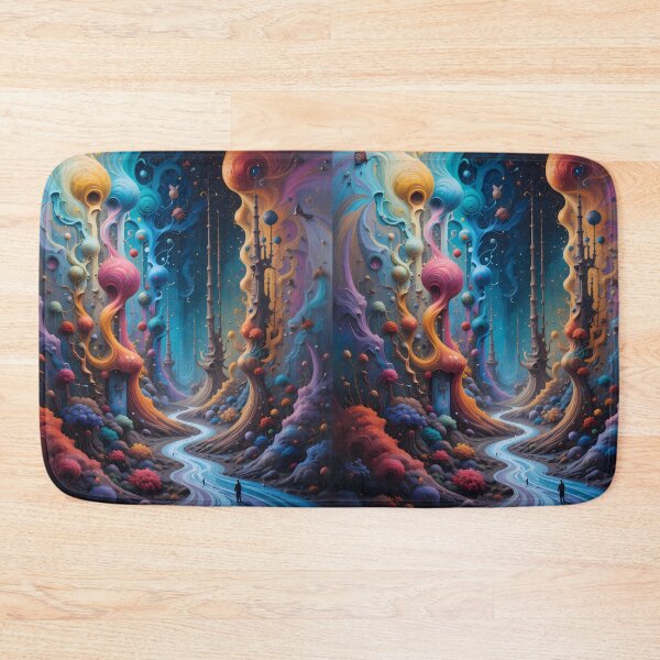 Item preview, Fantastical Worlds Beyond Imagination Landscapes Surreal Art Magic designed and sold by ART ATTACK ZONE.