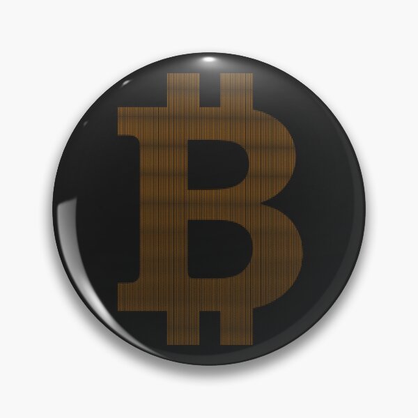 Item preview, Bitcoin Typography Symbol Art designed and sold by cabana.space.