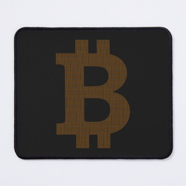 Item preview, Bitcoin Typography Symbol Art designed and sold by cabana.space.