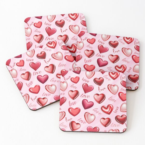 Item preview, Red Valentine Hearts  designed and sold by colorleafz.