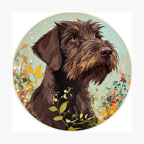 Artikelvorschau, Süßer Slowakischer Drahthaar-Vorstehhund entworfen und verkauft von SMARTKIT DESIGNAGENCY.