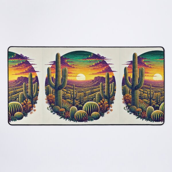 Item preview, Desert Sunset - Cactus Paradise designed and sold by Meta2Physical.