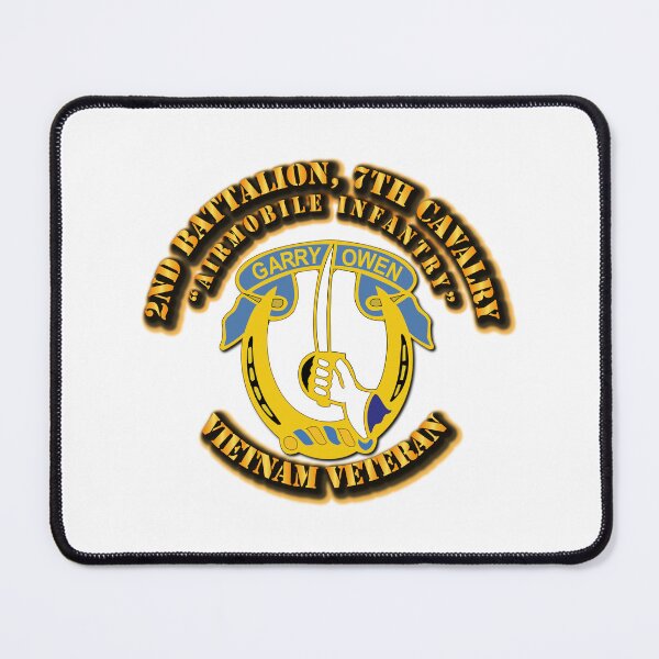 Item preview, 2nd Battalion, 7th Cavalry(Airmobile Infantry)-No-SVC-Ribbon designed and sold by Military Insignia Products.