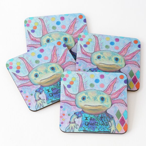 Item preview, I Axolotl Questions designed and sold by NicoleMcKayArt.