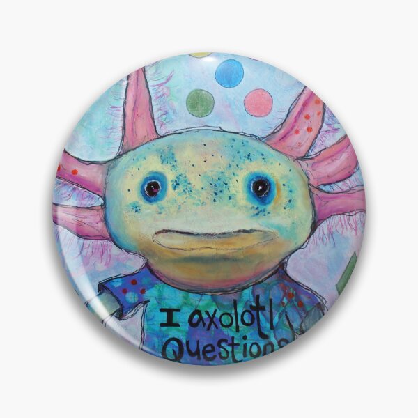 Item preview, I Axolotl Questions designed and sold by NicoleMcKayArt.