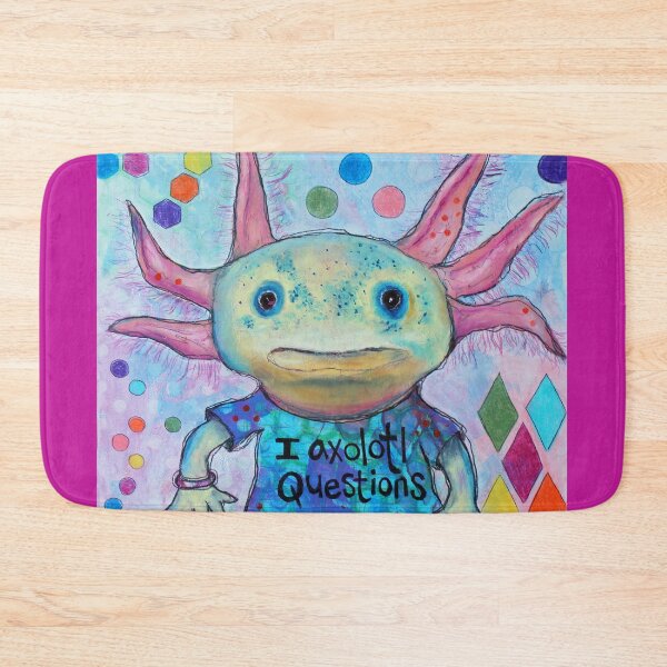 Item preview, I Axolotl Questions designed and sold by NicoleMcKayArt.