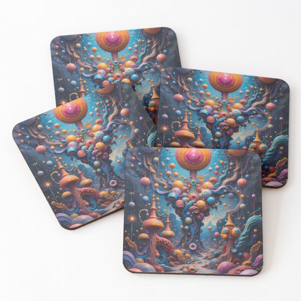 Item preview, Colors Worlds Beyond Imagination Landscapes Surreal Art Magic designed and sold by ART ATTACK ZONE.