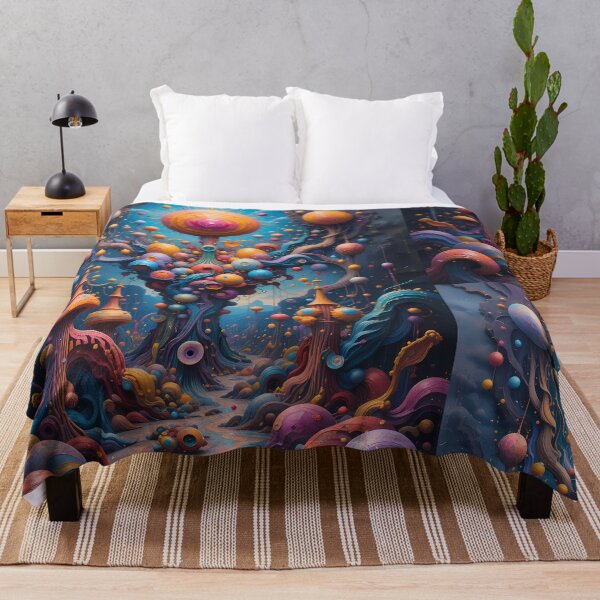 Item preview, Colors Worlds Beyond Imagination Landscapes Surreal Art Magic designed and sold by ART ATTACK ZONE.