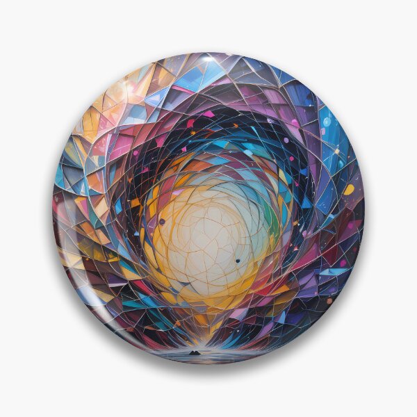 Item preview, Geometric Worlds Beyond Imagination Landscapes Surreal Art Magic designed and sold by ART ATTACK ZONE.
