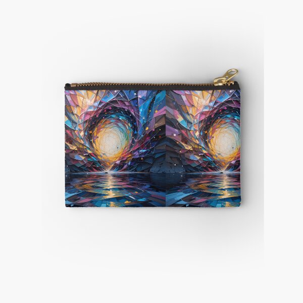 Item preview, Geometric Worlds Beyond Imagination Landscapes Surreal Art Magic designed and sold by ART ATTACK ZONE.