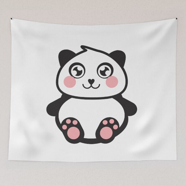Item preview, Cute Panda designed and sold by RainbowCuteness.