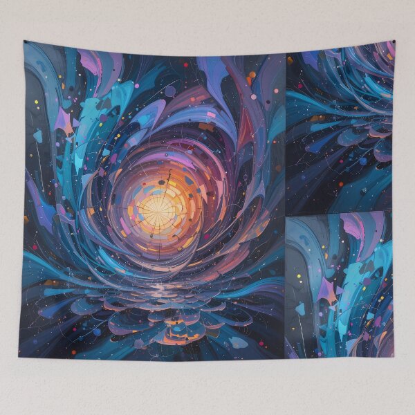 Item preview, Universe Worlds Beyond Imagination Landscapes Surreal Art Magic designed and sold by ART ATTACK ZONE.
