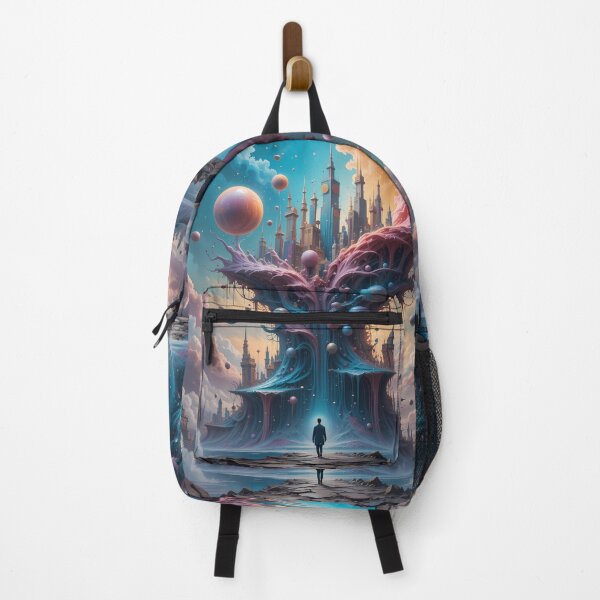 Item preview, Men Worlds Beyond Imagination Landscapes Surreal Art Magic designed and sold by ART ATTACK ZONE.
