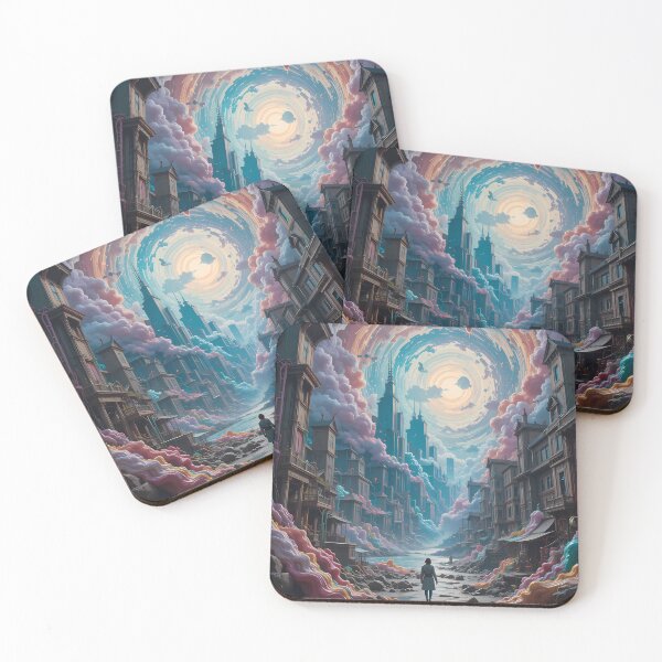 Item preview, Woman Worlds Beyond Imagination Landscapes Surreal Art Magic designed and sold by ART ATTACK ZONE.