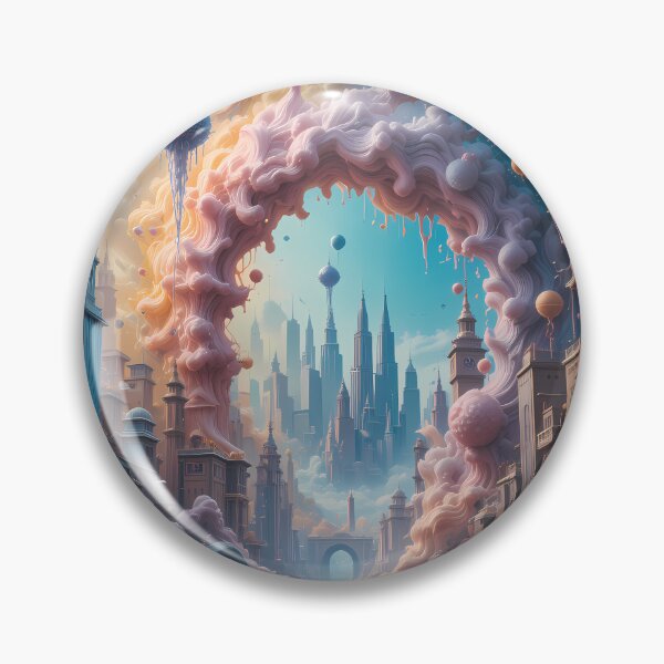 Item preview, Dystopic Worlds Beyond Imagination Landscapes Surreal Art Magic designed and sold by ART ATTACK ZONE.