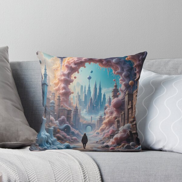 Item preview, Dystopic Worlds Beyond Imagination Landscapes Surreal Art Magic designed and sold by ART ATTACK ZONE.